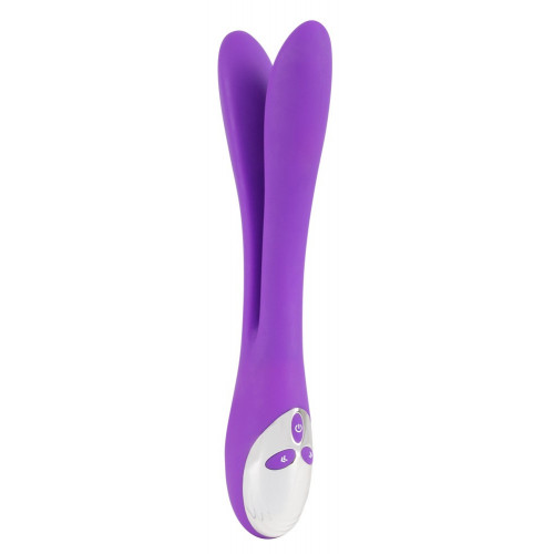 Sweet Smile - Vibratore Bendable Double Violet,...