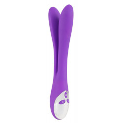 Sweet Smile - Vibratore Bendable Double Violet, Ricaricabile