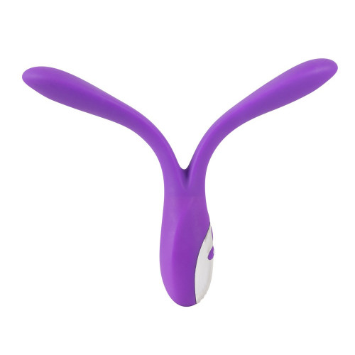 Sweet Smile - Vibratore Bendable Double Violet,...