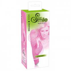 Sweet Smile - Vibratore con Stimolazione del Clitoride, Magic-Minis G-Bunny Pink, Richiede Batterie