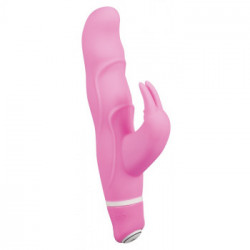 Sweet Smile - Vibratore con Stimolazione del Clitoride, Magic-Minis G-Bunny Pink, Richiede Batterie