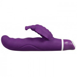 Sweet Smile - Vibratore con Stimolazione del Clitoride, Smile G-Butterfly Violet, Richiede Batterie