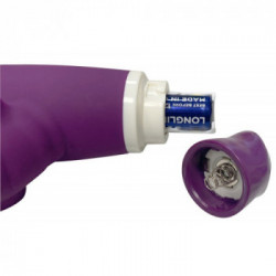 Sweet Smile - Vibratore con Stimolazione del Clitoride, Smile G-Butterfly Violet, Richiede Batterie