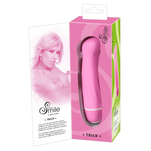 Sweet Smile - Vibratore Mini Smile Trick Pink,...