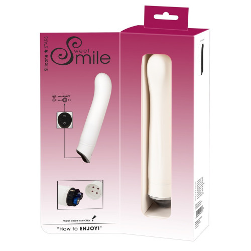 Sweet Smile - Vibratore Easy White, Richiede...