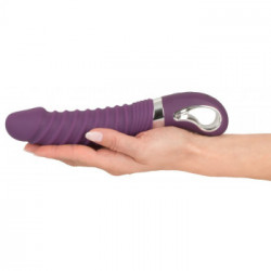Sweet Smile - Vibratore Warming Soft Violet, Riscaldante, Pieghevole, Impermeabile, Ricaricabile
