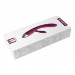 Svakom - Vibratore con Stimolazione del Clitoride, Alice Violet, Splashproof, Ricaricabile