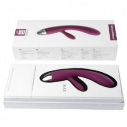 Svakom - Vibratore con Stimolazione del Clitoride, Alice Violet, Splashproof, Ricaricabile