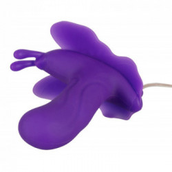 You2Toys - Vibratore Flutter Butterfly Violet, Telecomando, Richiede Batterie