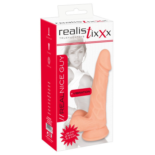 Realistixxx - Vibratore Real Nice Guy, Richiede...