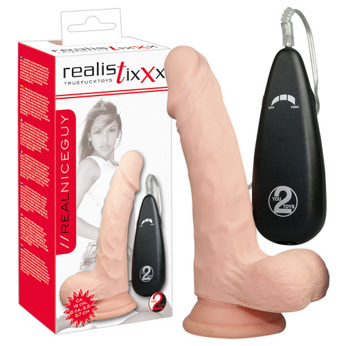 Realistixxx - Vibratore Real Nice Guy, Richiede...