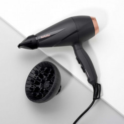 BaByliss 6709DE Smooth PRO 2100 - Asciugacapelli Professionale, 2 Velocità, 2 Temperature, Concentratore Ultrasottile,
