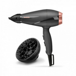 BaByliss 6709DE Smooth PRO 2100 - Asciugacapelli Professionale, 2 Velocità, 2 Temperature, Concentratore Ultrasottile,