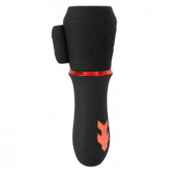 Rebel Glans Masturbator With 2 Motors - Masturbatore con Vibrazione,10 MOD, Impermeabile, Ricaricabile