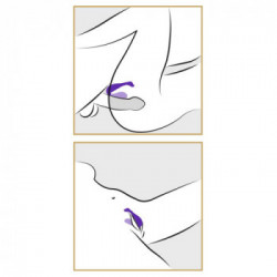 Adrien Lastic Mini Romeo - Vibratore Punto G con Stimolazione del Clitoride, Telecomando, Flessibile, Ricaricabile