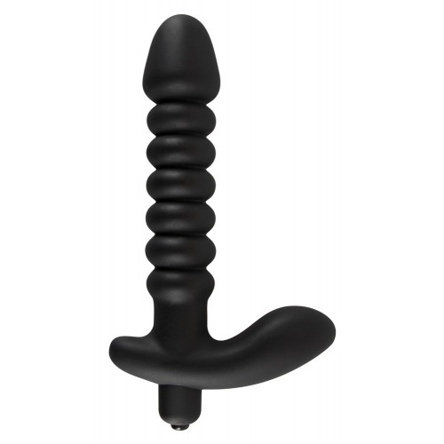 Black Velvets Vibrating Plug Medium - Vibratore...