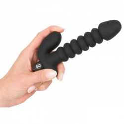 Black Velvets Vibrating Plug Medium - Vibratore per Lui e per Lei, Richiede Batterie