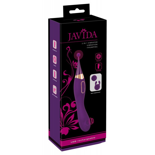 Javida Slapping Orgasm Pen - Vibratore 2 in 1,...
