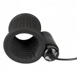 Rebel Vibrating Stroker - Masturbatore con Vibrazione, 10 MOD, Richiede Batterie