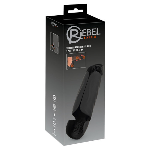 Rebel Vibrating Penis Trainer - Masturbatore...