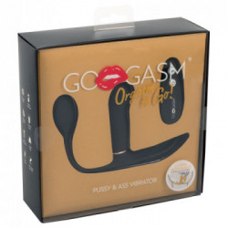 GoGasm Pussy & Ass Vibrator - Vibratore Tripla Stimolazione, Telecomando, Impermeabile, Ricaricabile