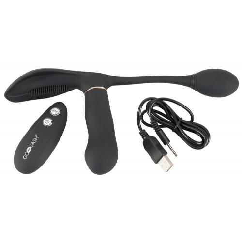 GoGasm Pussy & Ass Vibrator - Vibratore Tripla...
