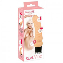 Nature Skin Real Vibe - Vibratore Realistico, Flessibile, Richiede Batterie