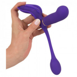 GoGasm Pussy & Ass Vibrator - Vibratore Tripla Stimolazione, Telecomando, Impermeabile, Ricaricabile