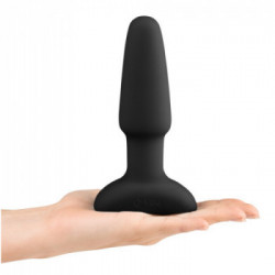 b-Vibe Vibro-plug with Rotation - Vibratore Anale con Rotazione, Telecomando, 6 MOD, Ricaricabile