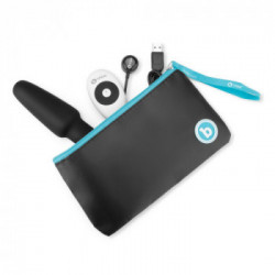b-Vibe Vibro-plug with Rotation - Vibratore Anale con Rotazione, Telecomando, 6 MOD, Ricaricabile