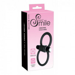 Sweet Smile Vibrating Cock Ring - Anello per il Pene, Vibrazione, Richiede Batterie