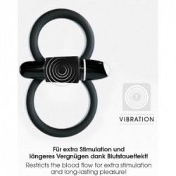 Sweet Smile Vibrating Cock Ring - Anello per il Pene, Vibrazione, Richiede Batterie
