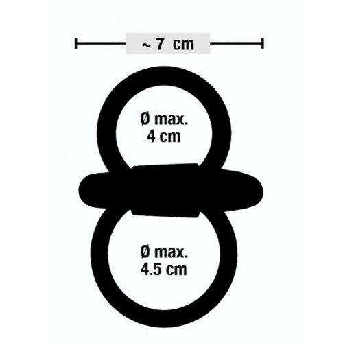 Sweet Smile Vibrating Cock Ring - Anello per il...