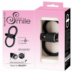 Sweet Smile Vibrating Cock Ring - Anello per il Pene, Vibrazione, Richiede Batterie