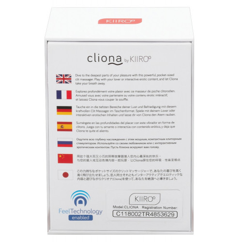 Kiiroo Cliona Purple - Vibratore ds Appoggio,...