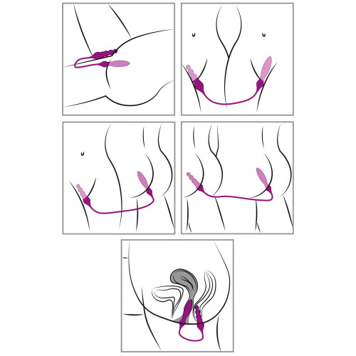 Adrien Lastic 2X Double Ended Vibrator -...