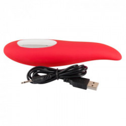 PepperParties Züngel-Zunge - Vibratore da Appoggio, 8 MOD di Vibrazione, Richiede Batterie