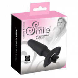 Sweet Smile Rechargeable Butt - Plug Anale con Vibrazione, 7 MOD di Vibrazione, Ricaricabile