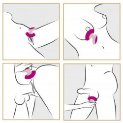 Couples Choice Massager - Vibratore da Appoggio, 10 MOD di Vibrazione, Ricaricabile