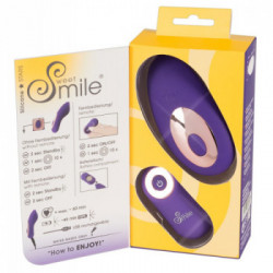 Sweet Smile RC Panty - Vibratore da Appoggio, Stimolazione del Clitoride, 10 MOD, Telcomando, Impermeabile, Ricaricabile