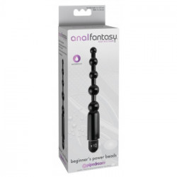Anal Fantasy Collection Beginner's Power Beads - Vibaratore Anale, Impermeabile