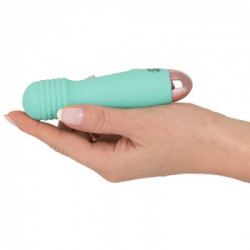 Cuties - Vibratore Mini Green, Impermeabile, Ricaricabile