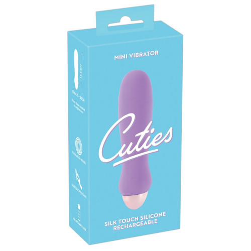 Cuties - Vibratore Mini Purple, Impermeabile,...