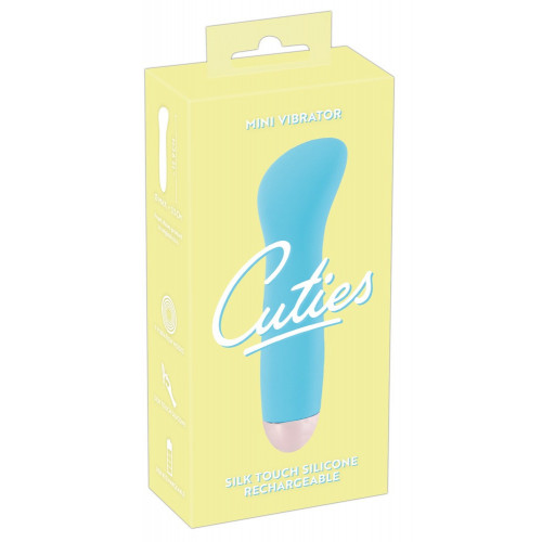 Cuties - Vibratore Mini Blue, Impermeabile,...