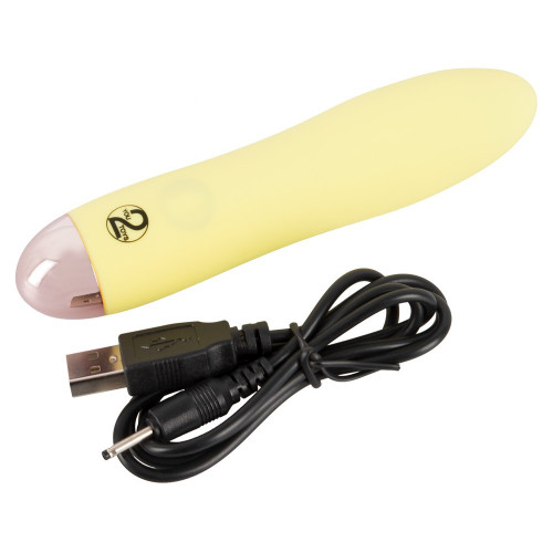 Cuties - Vibratore Mini Yellow, Impermeabile,...