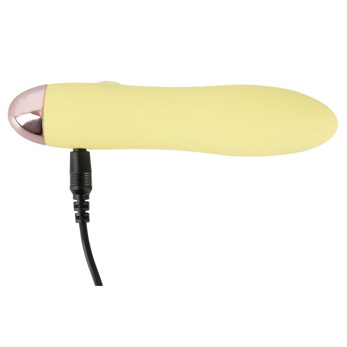 Cuties - Vibratore Mini Yellow, Impermeabile,...