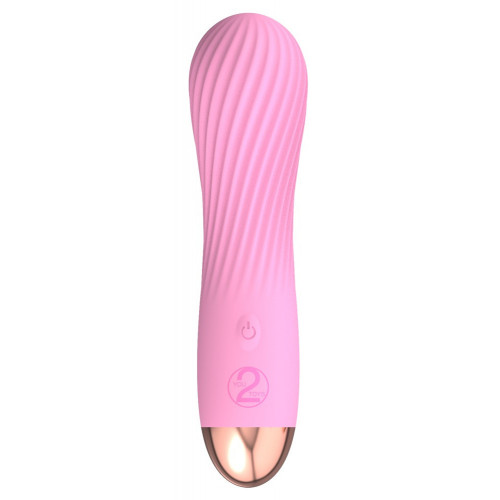 Cuties - Vibratore Mini Pink, Impermeabile,...
