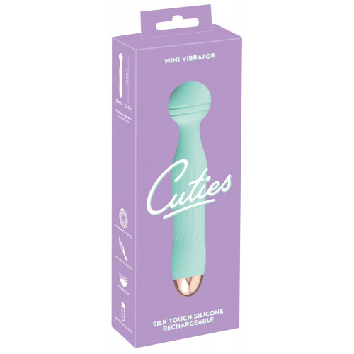 Cuties - Vibratore Mini Green, Impermeabile,...