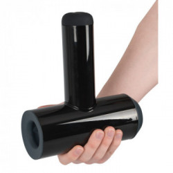 Rebel Masturbator Whit 2 Functions - Masturbatore 2 Funzioni con Vibrazione, Impermeabile, Ricaricabile