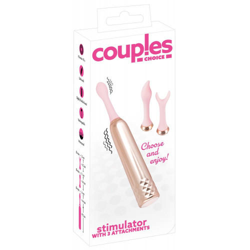 Couples Choice - Vibratore Stimulator with 3...